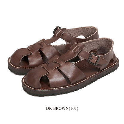 Nigel Cabourn ナイジェルケーボン 栃木レザー グルカサンダル 80460062000 ビブラム メンズ