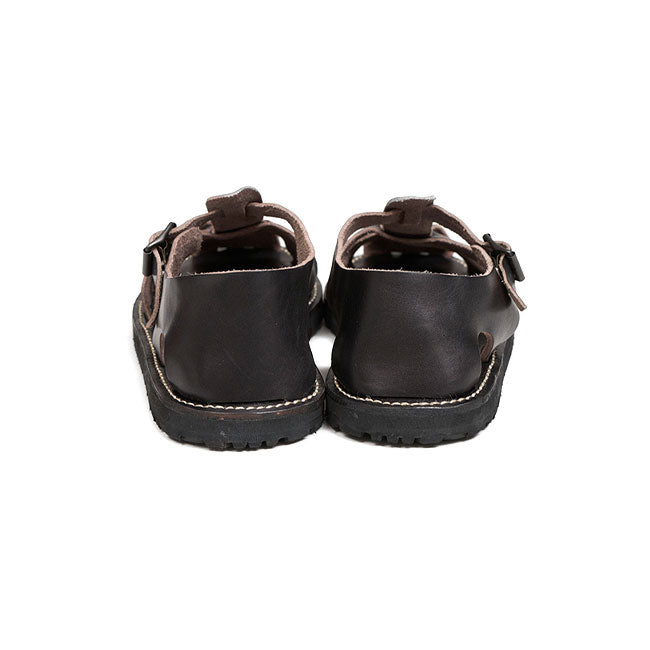 Nigel Cabourn ナイジェルケーボン 栃木レザー グルカサンダル 80460062000 ビブラム メンズ