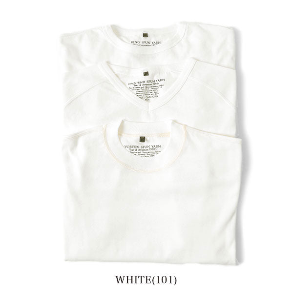 Nigel Cabourn ナイジェルケーボン 3-PACK GYM TEES 3枚 パックTシャツ 21050 半袖Tシャツ 日本製 メンズ