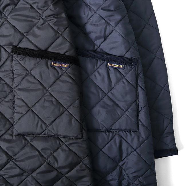 LAVENHAM ラベンハム FALKENHAM フォークナム ファー フード付き キルティングジャケット J281906 レディース
