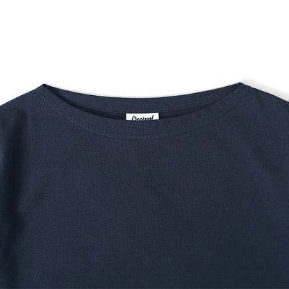 ORCIVAL オーシバル スビンジャージ ボートネック Tシャツ OR-C0070 SOE 無地 ボーター 半袖Tシャツ レディース