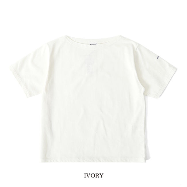 ORCIVAL オーシバル スビンジャージ ボートネック Tシャツ OR-C0070 SOE 無地 ボーター 半袖Tシャツ レディース