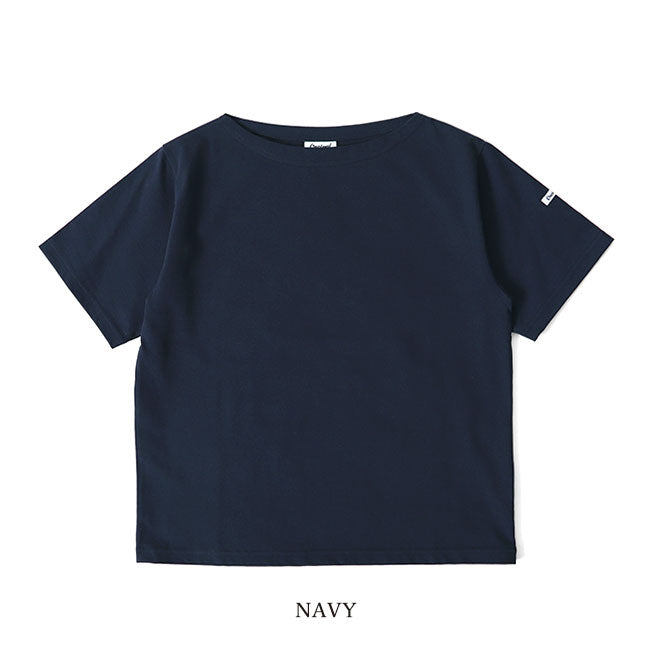ORCIVAL オーシバル スビンジャージ ボートネック Tシャツ OR-C0070 SOE 無地 ボーター 半袖Tシャツ レディース