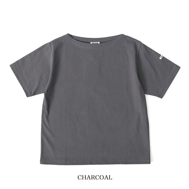 ORCIVAL オーシバル スビンジャージ ボートネック Tシャツ OR-C0070 SOE 無地 ボーター 半袖Tシャツ レディース