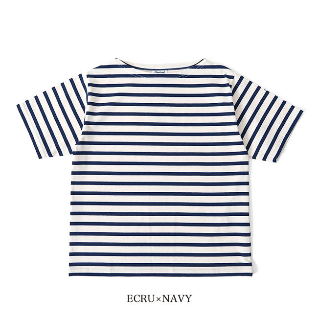 ORCIVAL オーシバル スビンジャージ ボートネック Tシャツ OR-C0070 SOE 無地 ボーター 半袖Tシャツ レディース