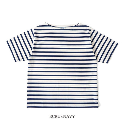 ORCIVAL オーシバル スビンジャージ ボートネック Tシャツ OR-C0070 SOE 無地 ボーター 半袖Tシャツ レディース