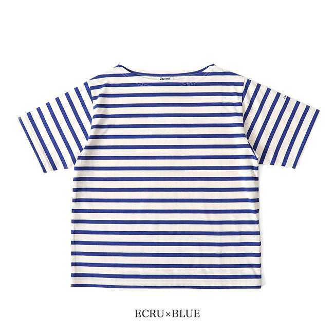 ORCIVAL オーシバル スビンジャージ ボートネック Tシャツ OR-C0070 SOE 無地 ボーター 半袖Tシャツ レディース