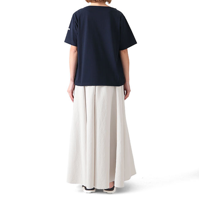 ORCIVAL オーシバル スビンジャージ ボートネック Tシャツ OR-C0070 SOE 無地 ボーター 半袖Tシャツ レディース