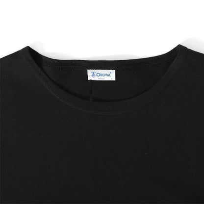ORCIVAL オーシバル 40/2 ジャージー ワイド ボートネック Tシャツ RC-9255 無地 ボーター 半袖Tシャツ レディース