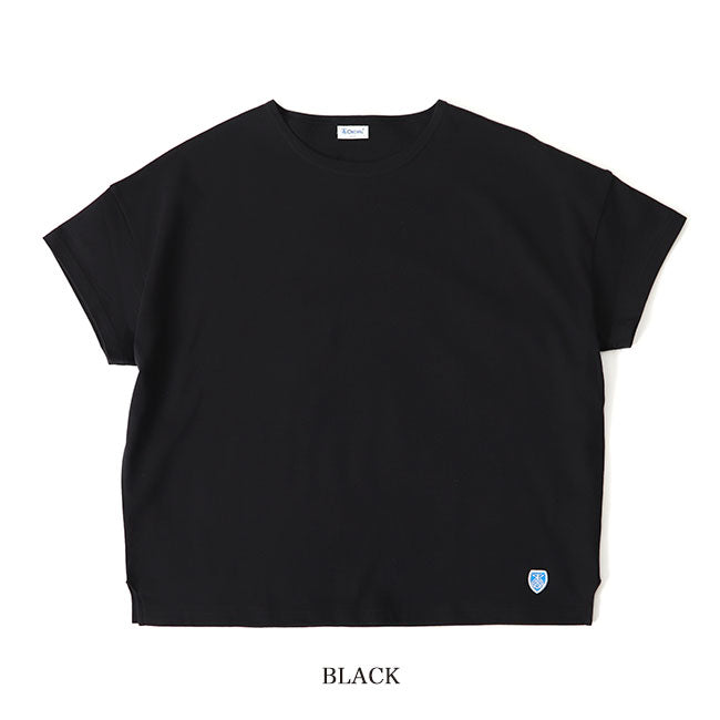ORCIVAL オーシバル 40/2 ジャージー ワイド ボートネック Tシャツ RC-9255 無地 ボーター 半袖Tシャツ レディース