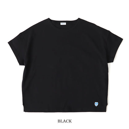 ORCIVAL オーシバル 40/2 ジャージー ワイド ボートネック Tシャツ RC-9255 無地 ボーター 半袖Tシャツ レディース