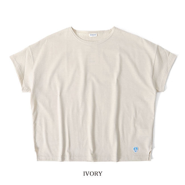 ORCIVAL オーシバル 40/2 ジャージー ワイド ボートネック Tシャツ RC-9255 無地 ボーター 半袖Tシャツ レディース
