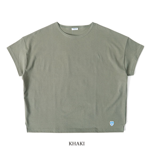 ORCIVAL オーシバル 40/2 ジャージー ワイド ボートネック Tシャツ RC-9255 無地 ボーター 半袖Tシャツ レディース