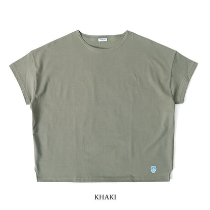 ORCIVAL オーシバル 40/2 ジャージー ワイド ボートネック Tシャツ RC-9255 無地 ボーター 半袖Tシャツ レディース
