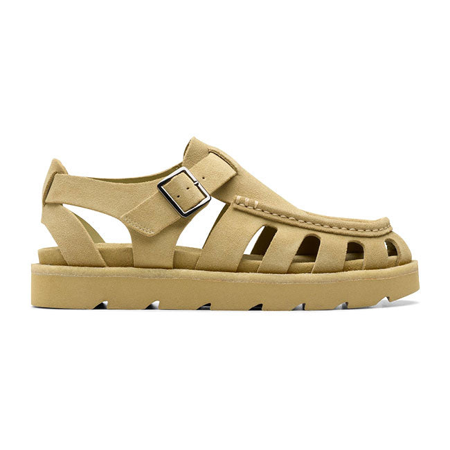 CLARKS クラークス Meare Buckle メアバックル フィッシャーマン サンダル スニーカー 26181007 メイプル ベージュ メンズ レディース