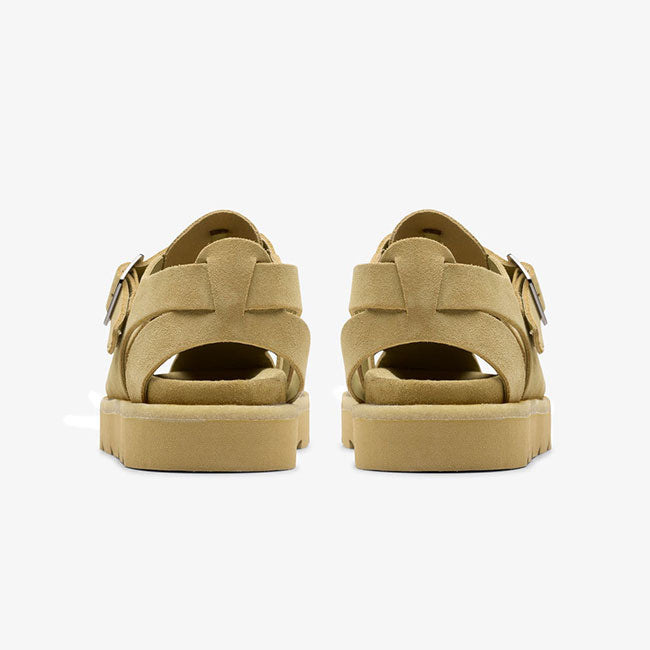 CLARKS クラークス Meare Buckle メアバックル フィッシャーマン サンダル スニーカー 26181007 メイプル ベージュ メンズ レディース