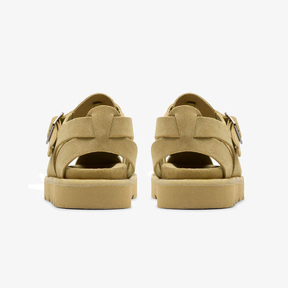 CLARKS クラークス Meare Buckle メアバックル フィッシャーマン サンダル スニーカー 26181007 メイプル ベージュ メンズ レディース