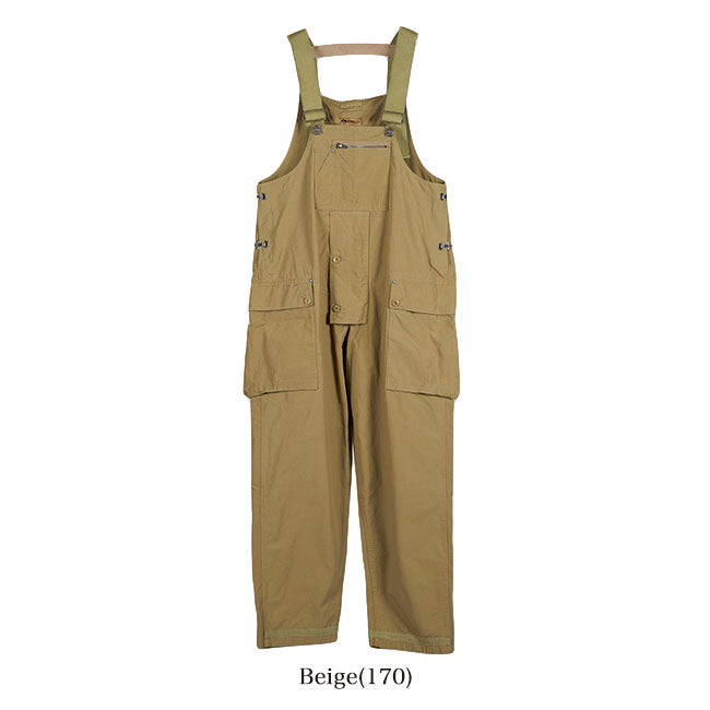 Nigel Cabourn ナイジェルケーボン LYBRO ライブロ P-56 コットンリップストップ ネイバルダンガリー 80451350540 オーバーオール メンズ
