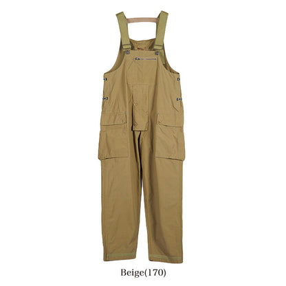 Nigel Cabourn ナイジェルケーボン LYBRO ライブロ P-56 コットンリップストップ ネイバルダンガリー 80451350540 オーバーオール メンズ