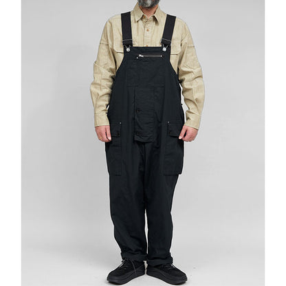 Nigel Cabourn ナイジェルケーボン LYBRO ライブロ P-56 コットンリップストップ ネイバルダンガリー 80451350540 オーバーオール メンズ