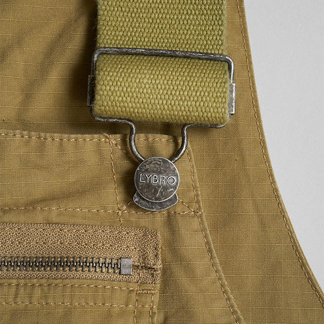 Nigel Cabourn ナイジェルケーボン LYBRO ライブロ P-56 コットンリップストップ ネイバルダンガリー 80451350540 オーバーオール メンズ
