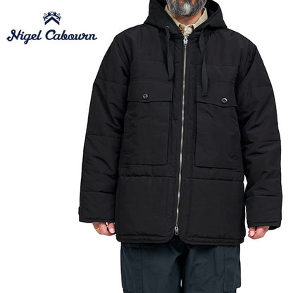 Nigel Cabourn ナイジェルケーボン OW-53 フード付き ミッドフィールド ライナージャケット 80451330030 M65 中綿 メンズ