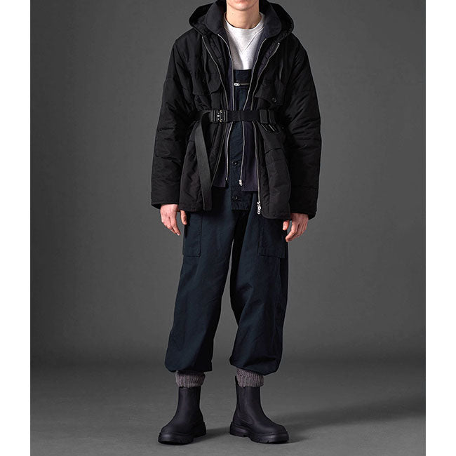 Nigel Cabourn ナイジェルケーボン OW-53 フード付き ミッドフィールド ライナージャケット 80451330030 M65 中綿 メンズ