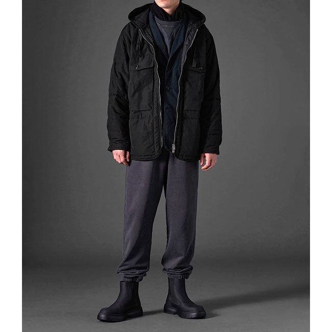 Nigel Cabourn ナイジェルケーボン OW-53 フード付き ミッドフィールド ライナージャケット 80451330030 M65 中綿 メンズ