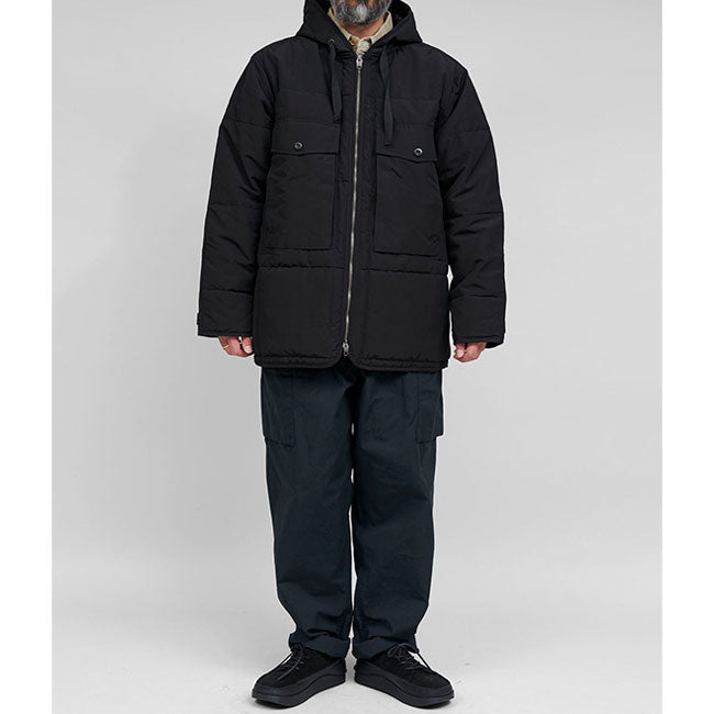 Nigel Cabourn ナイジェルケーボン OW-53 フード付き ミッドフィールド ライナージャケット 80451330030 M65 中綿 メンズ