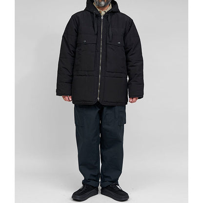 Nigel Cabourn ナイジェルケーボン OW-53 フード付き ミッドフィールド ライナージャケット 80451330030 M65 中綿 メンズ