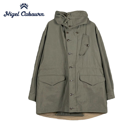 Nigel Cabourn ナイジェルケーボン M-43 バックサテン モディファイ ミリタリーコート 8045nigelcabourn002 ジャケット メンズ