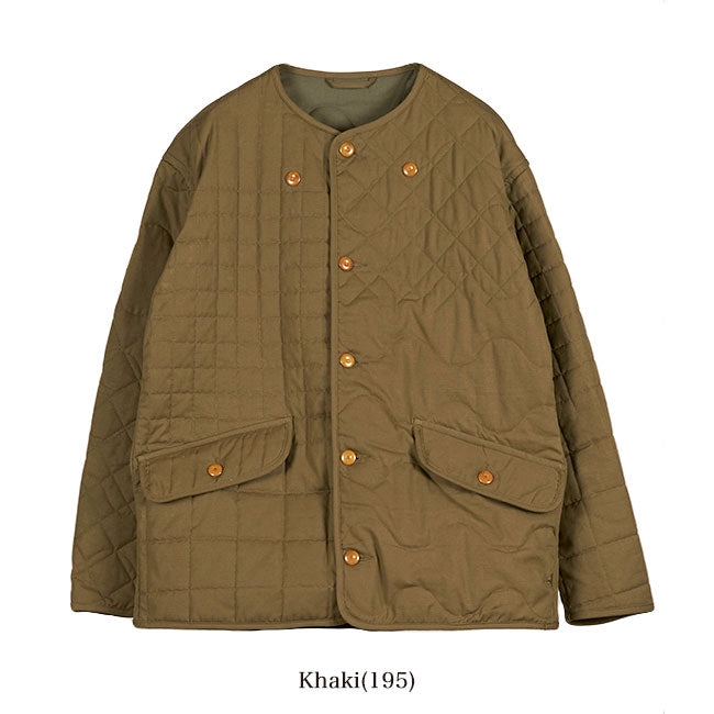 Nigel Cabourn ナイジェルケーボン リバーシブル ミリタリー キルティング ライナージャケット 80450030001 中綿ジャケット メンズ