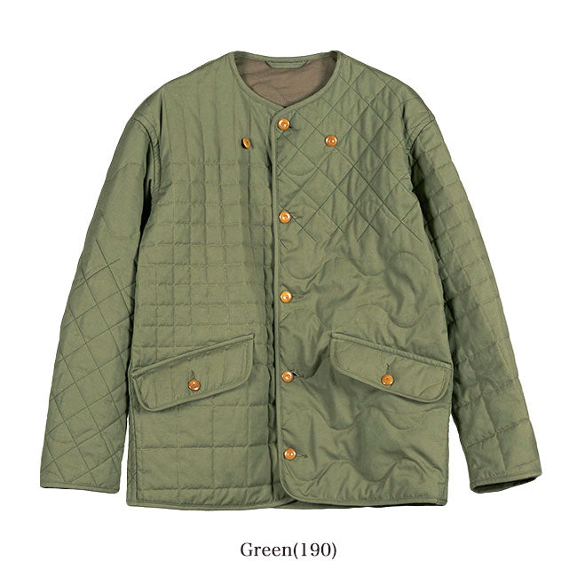 Nigel Cabourn ナイジェルケーボン リバーシブル ミリタリー キルティング ライナージャケット 80450030001 中綿ジャケット メンズ