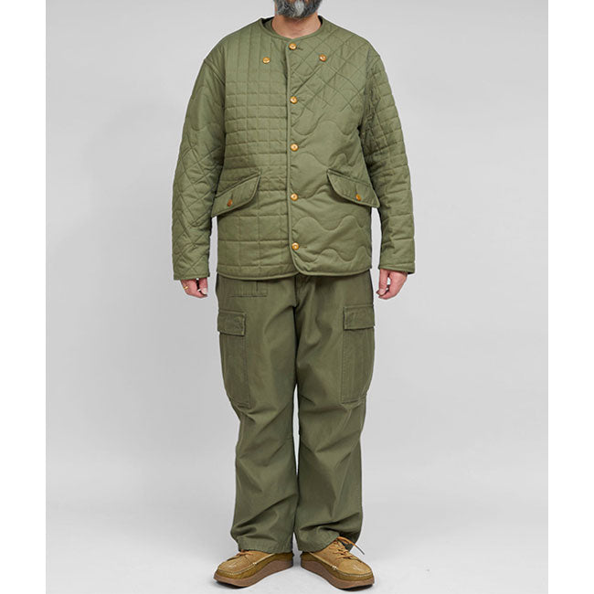 Nigel Cabourn ナイジェルケーボン リバーシブル ミリタリー キルティング ライナージャケット 80450030001 中綿ジャケット メンズ