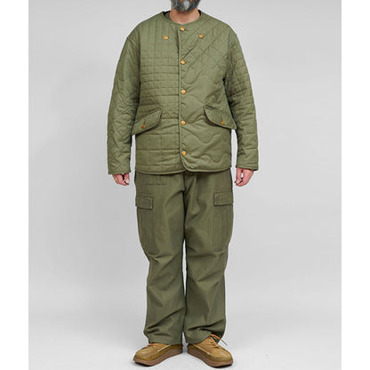 Nigel Cabourn ナイジェルケーボン リバーシブル ミリタリー キルティング ライナージャケット 80450030001 中綿ジャケット メンズ