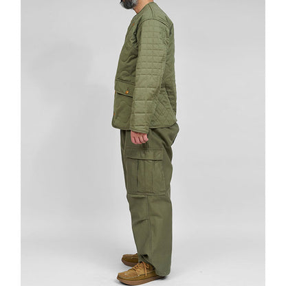 Nigel Cabourn ナイジェルケーボン リバーシブル ミリタリー キルティング ライナージャケット 80450030001 中綿ジャケット メンズ