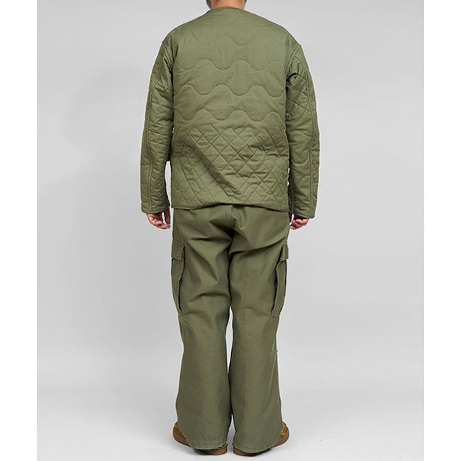 Nigel Cabourn ナイジェルケーボン リバーシブル ミリタリー キルティング ライナージャケット 80450030001 中綿ジャケット メンズ
