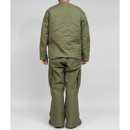 Nigel Cabourn ナイジェルケーボン リバーシブル ミリタリー キルティング ライナージャケット 80450030001 中綿ジャケット メンズ