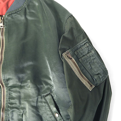 Nigel Cabourn ナイジェルケーボン MA-1 リバーシブル ミリタリー モディファイジャケット 80450030002 メンズ