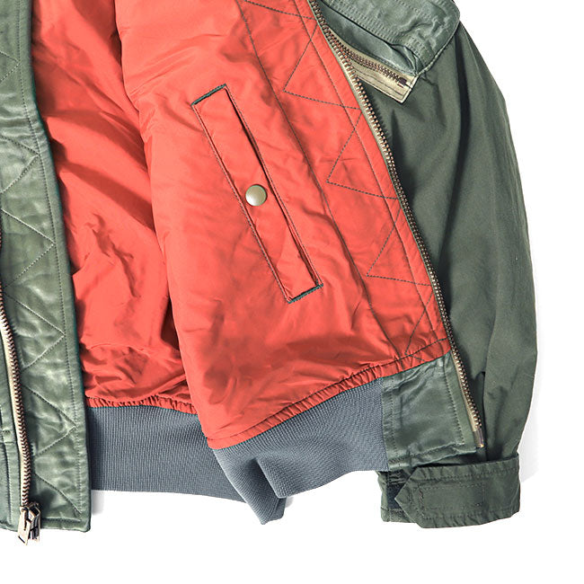 Nigel Cabourn ナイジェルケーボン MA-1 リバーシブル ミリタリー モディファイジャケット 80450030002 メンズ
