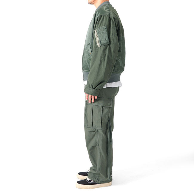 Nigel Cabourn ナイジェルケーボン MA-1 リバーシブル ミリタリー モディファイジャケット 80450030002 メンズ