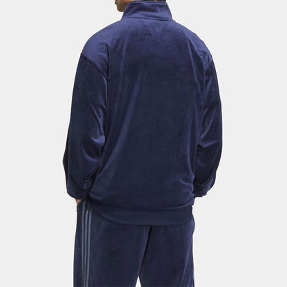 adidas アディダスオリジナルス ベッケンバウアー ベロア トラックトップジャージ JM2269 ネイビー メンズ レディース