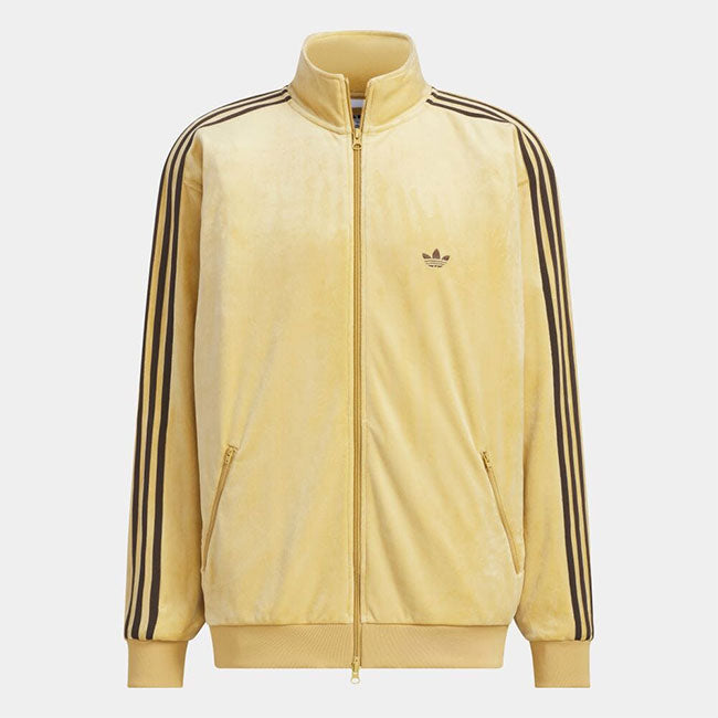 adidas アディダスオリジナルス ベッケンバウアー ベロア トラックトップジャージ JM2270 ベージュ メンズ レディース