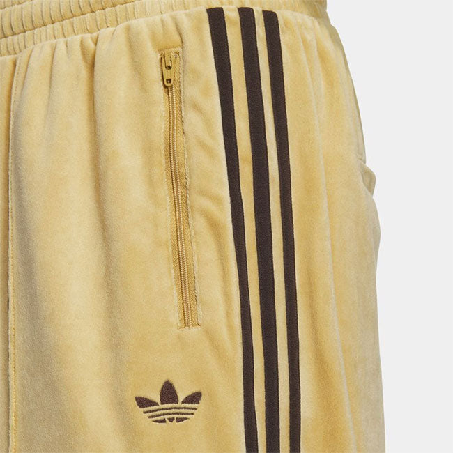 adidas アディダスオリジナルス ベッケンバウアー ベロア トラックパンツジャージ JM2267 ベージュ メンズ レディース