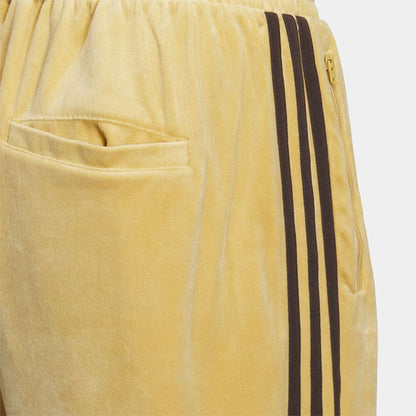 adidas アディダスオリジナルス ベッケンバウアー ベロア トラックパンツジャージ JM2267 ベージュ メンズ レディース