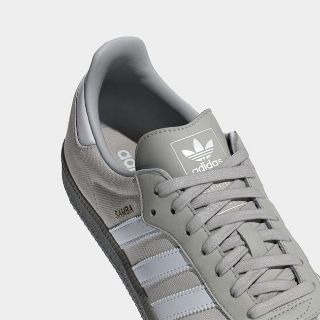 adidas アディダスオリジナルス SAMBA OG サンバ ガムソール スニーカー IE9099 シューズ グレー メンズ レディース