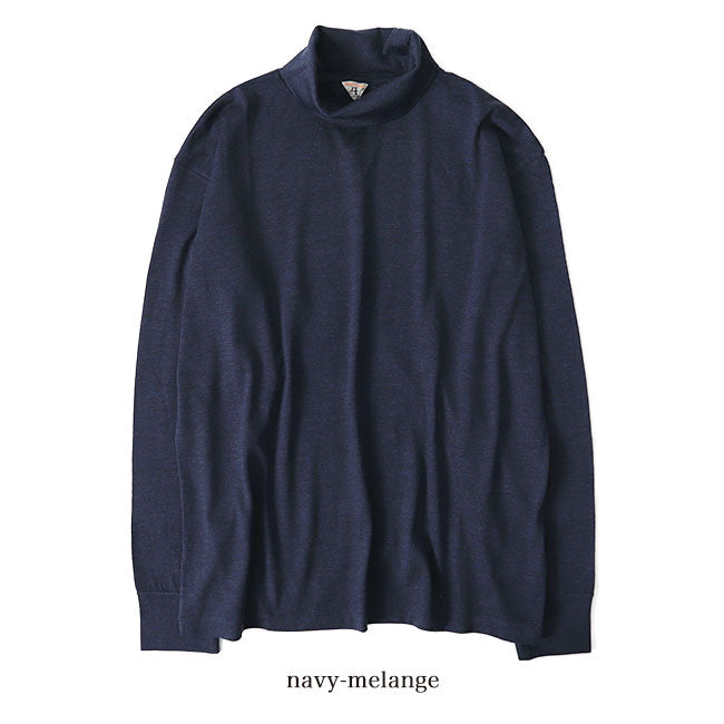 FilMelange フィルメランジェ NELSON ネルソン タートルネックニット ロンT 2021008 ウール 長袖Tシャツ メンズ