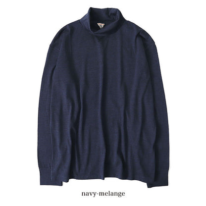 FilMelange フィルメランジェ NELSON ネルソン タートルネックニット ロンT 2021008 ウール 長袖Tシャツ メンズ