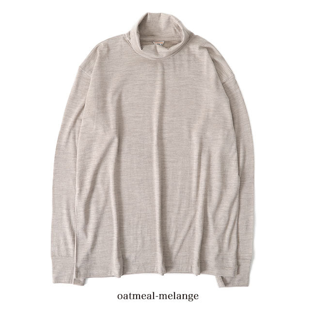 FilMelange フィルメランジェ NELSON ネルソン タートルネックニット ロンT 2021008 ウール 長袖Tシャツ メンズ
