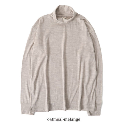 FilMelange フィルメランジェ NELSON ネルソン タートルネックニット ロンT 2021008 ウール 長袖Tシャツ メンズ
